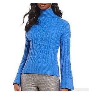 Gianni Bini Kori Blue Sweater sz M